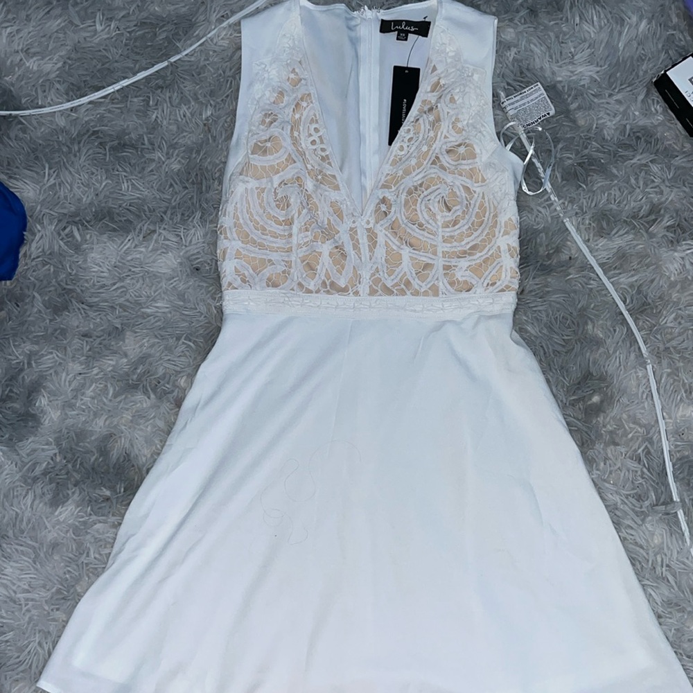 Lulus size XS white dress